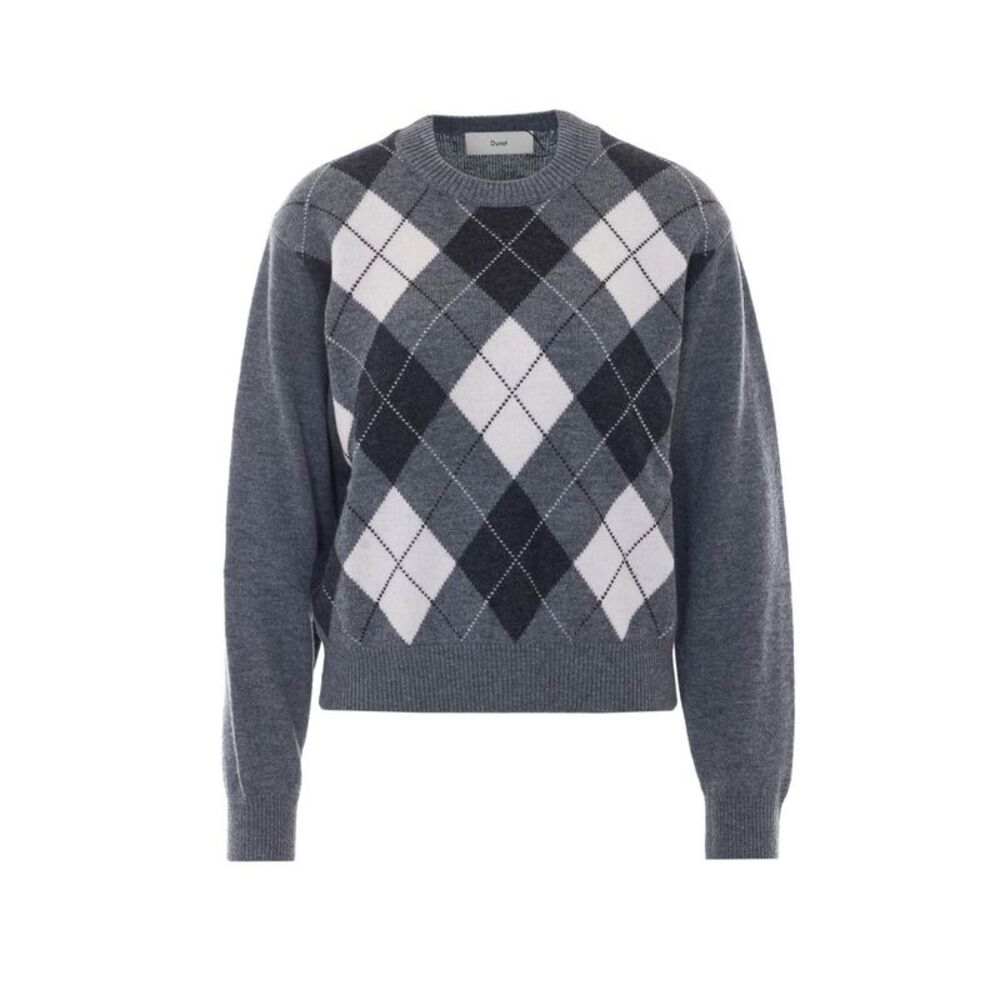 Dunst Women Argyle Sweater